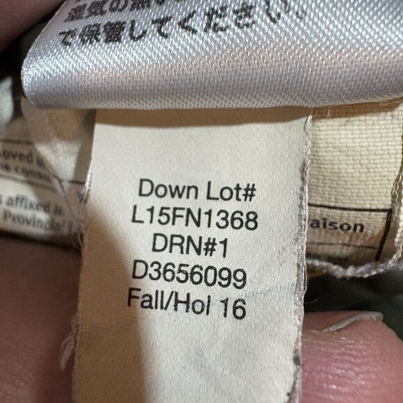 Eddie Bauer Women’s Down Puffer Jacket Gray Quilted Coat Warm Winter Size S - Picture 4 of 8